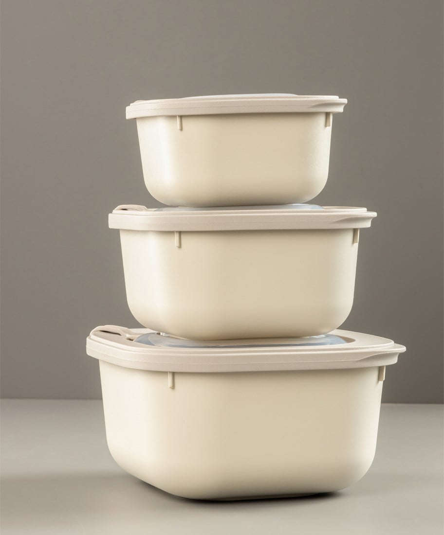 3 Parça MicroSafe Set ( 1100-1800-3000 ml )