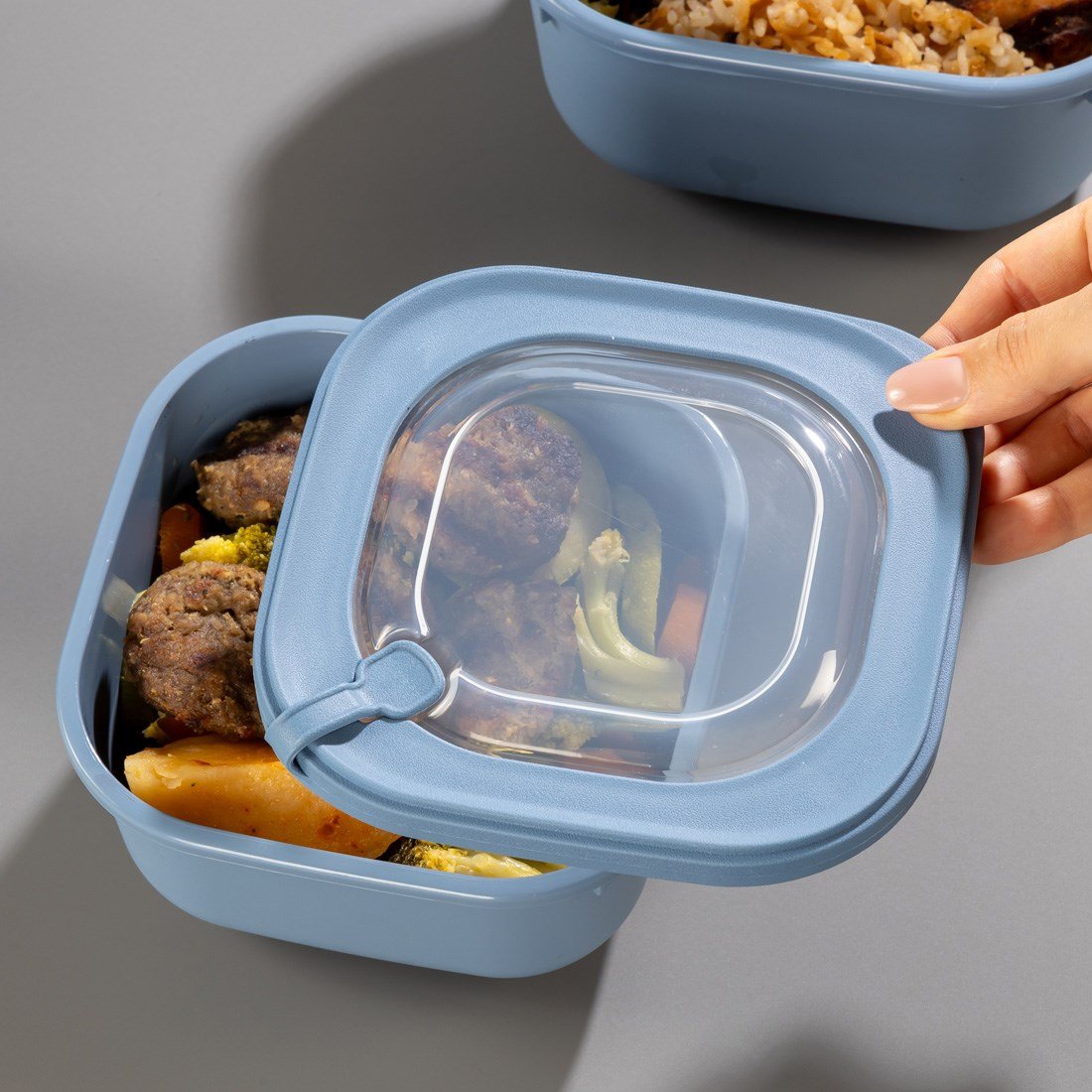3000 ml MicroSafe Saklama Kabı
