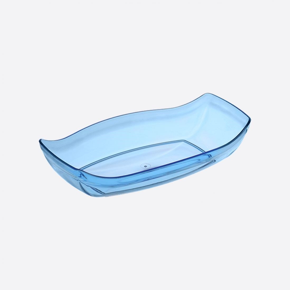 35 cm Kristal Kayık Tabak