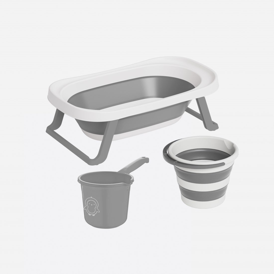 3'lü Katlanır Baby Set