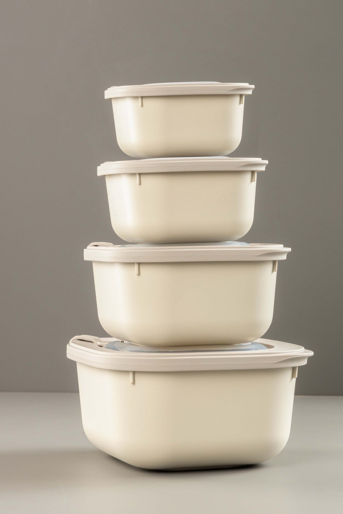 4 Parça MicroSafe Set ( 600-1100-1800-3000 ml )