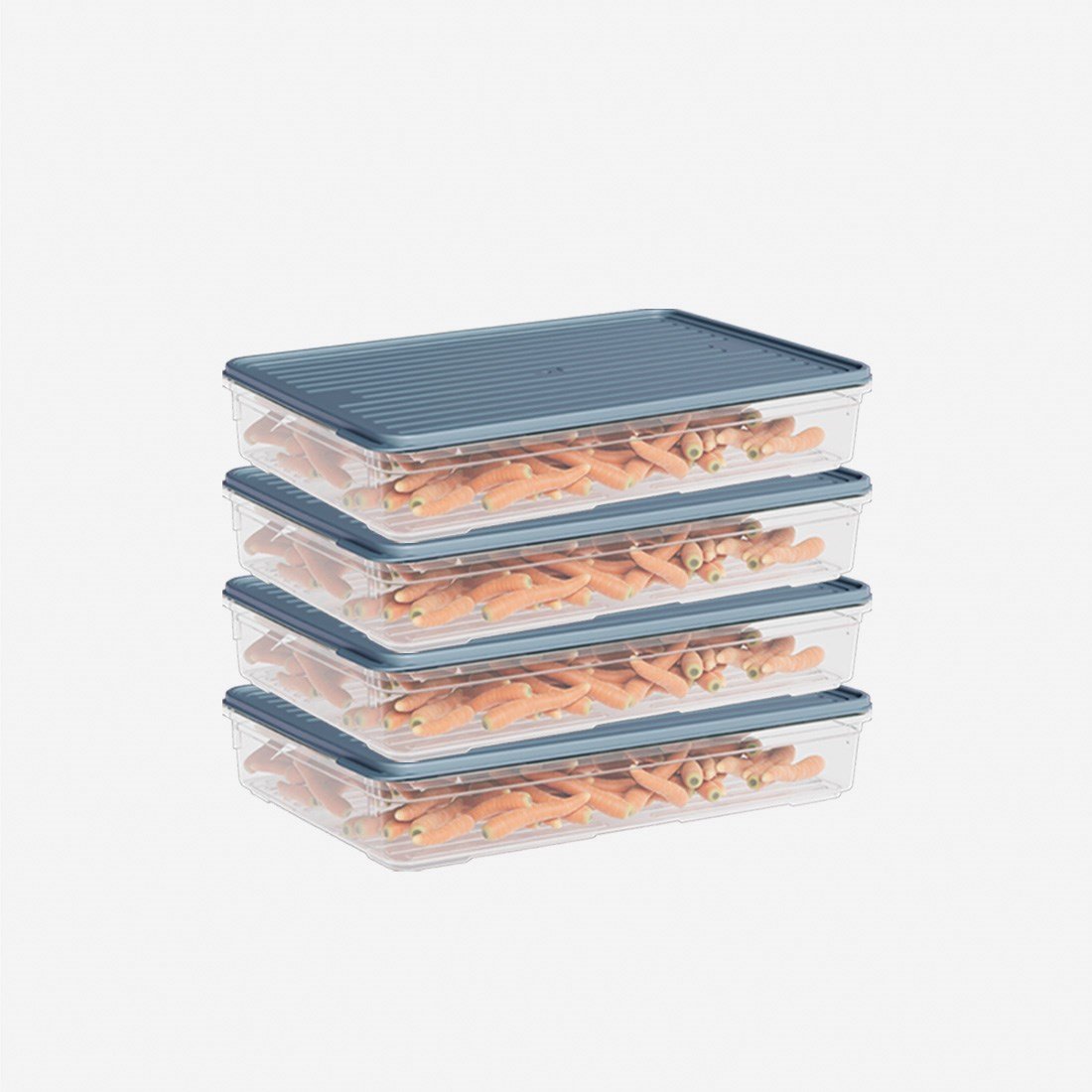4 Parça Smart Saklama Kabı Set (4 x 2200 ml)