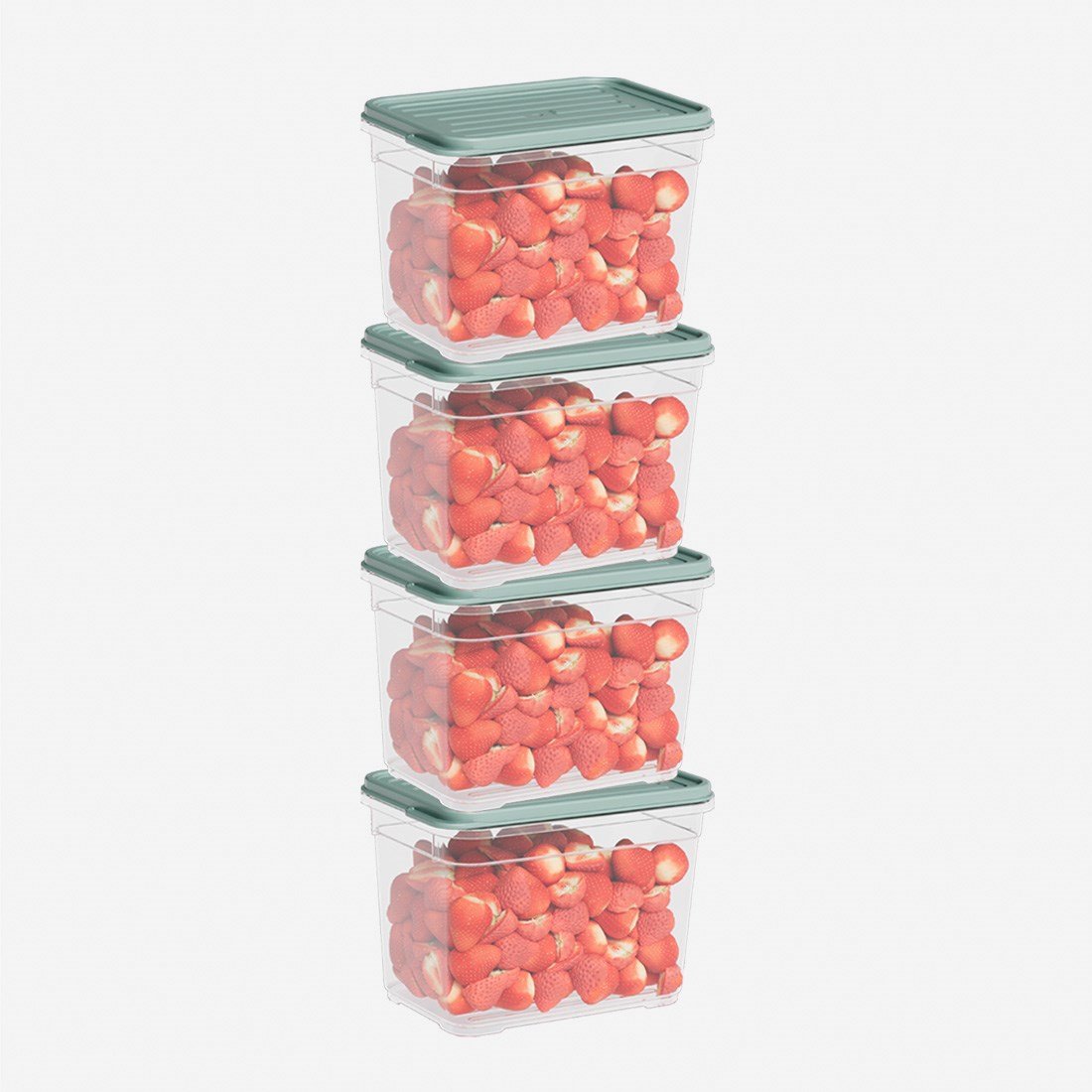 4 Parça Smart Saklama Kabı Set (4 x 950 ml)
