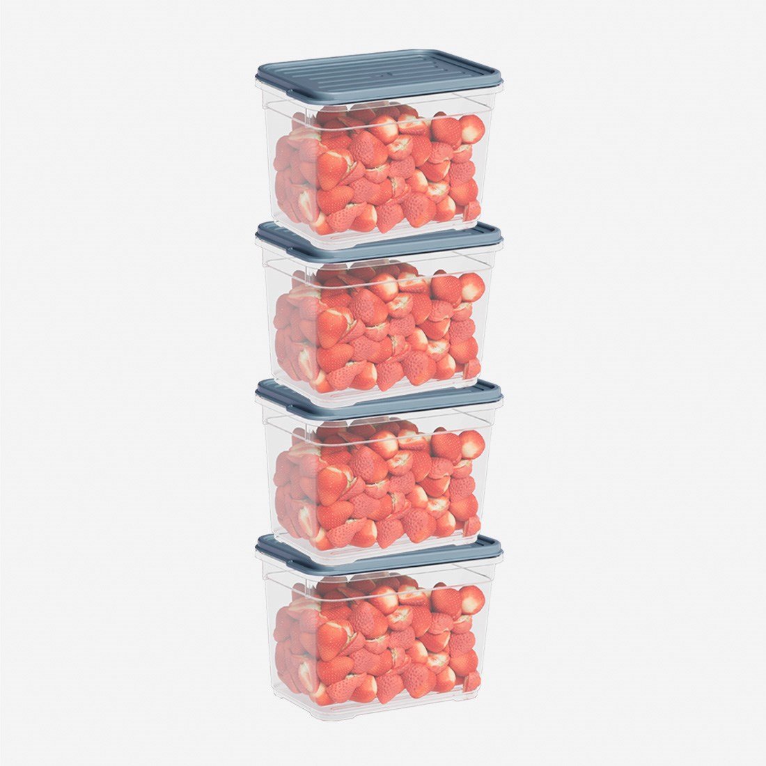 4 Parça Smart Saklama Kabı Set (4 x 950 ml)