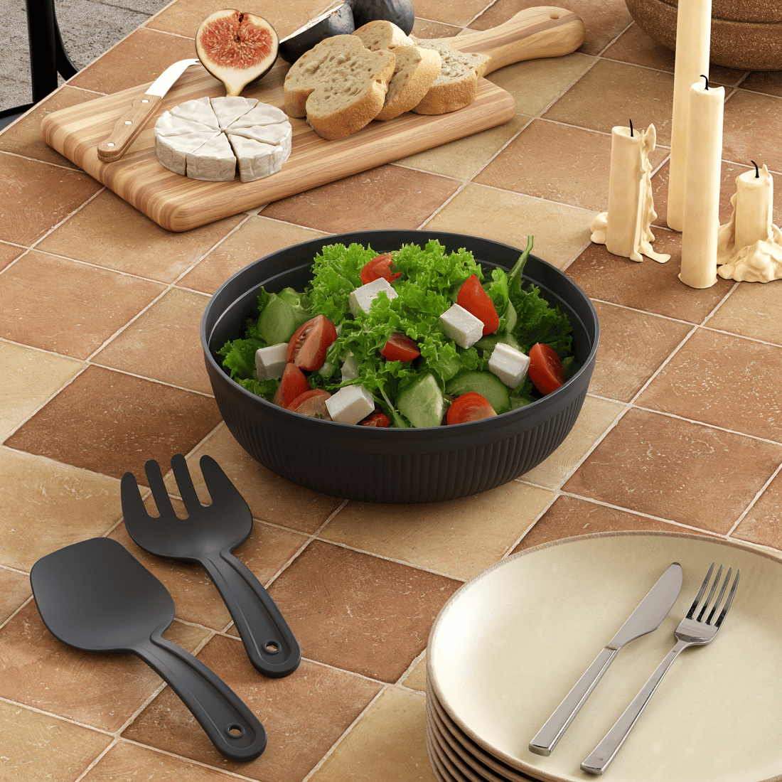 4000 ml Line Chef Salata Set