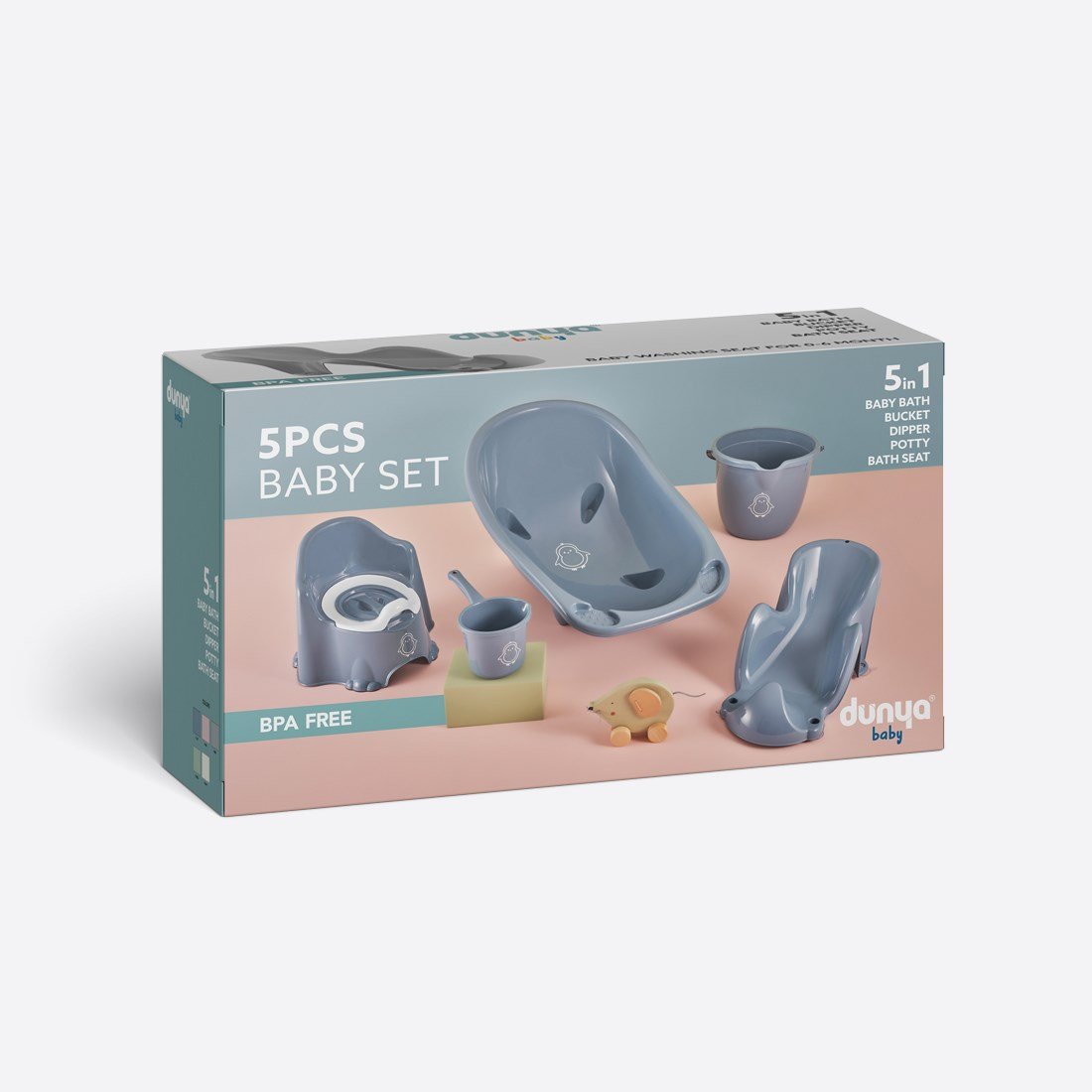 5 Parça Baby Set