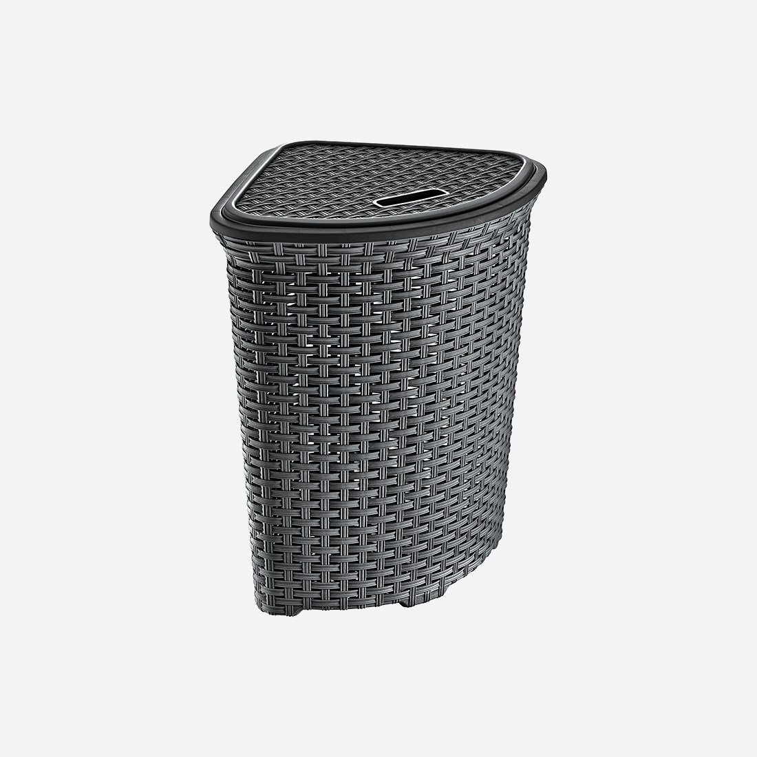 52 L Rattan Köşe Çamaşır Sepeti
