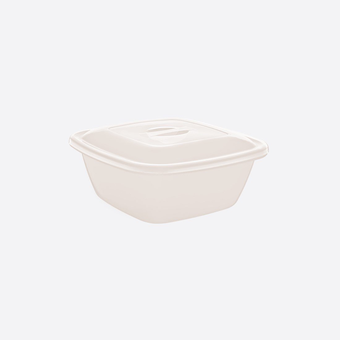 9,5 L Kare Kapaklı Leğen