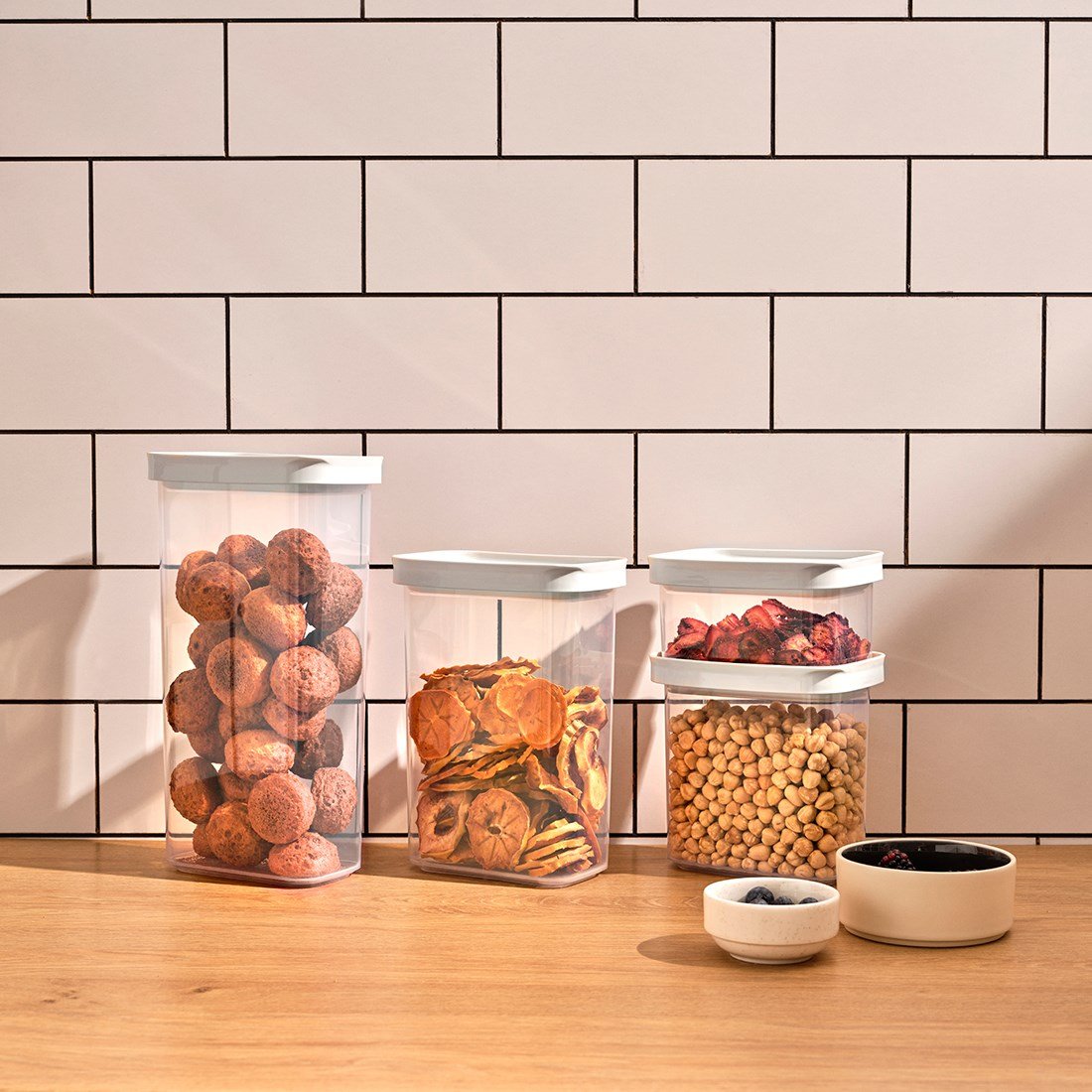 Elite Plus Saklama Kabı Set ( 700ml - 1500ml - 2100ml - 2800ml )