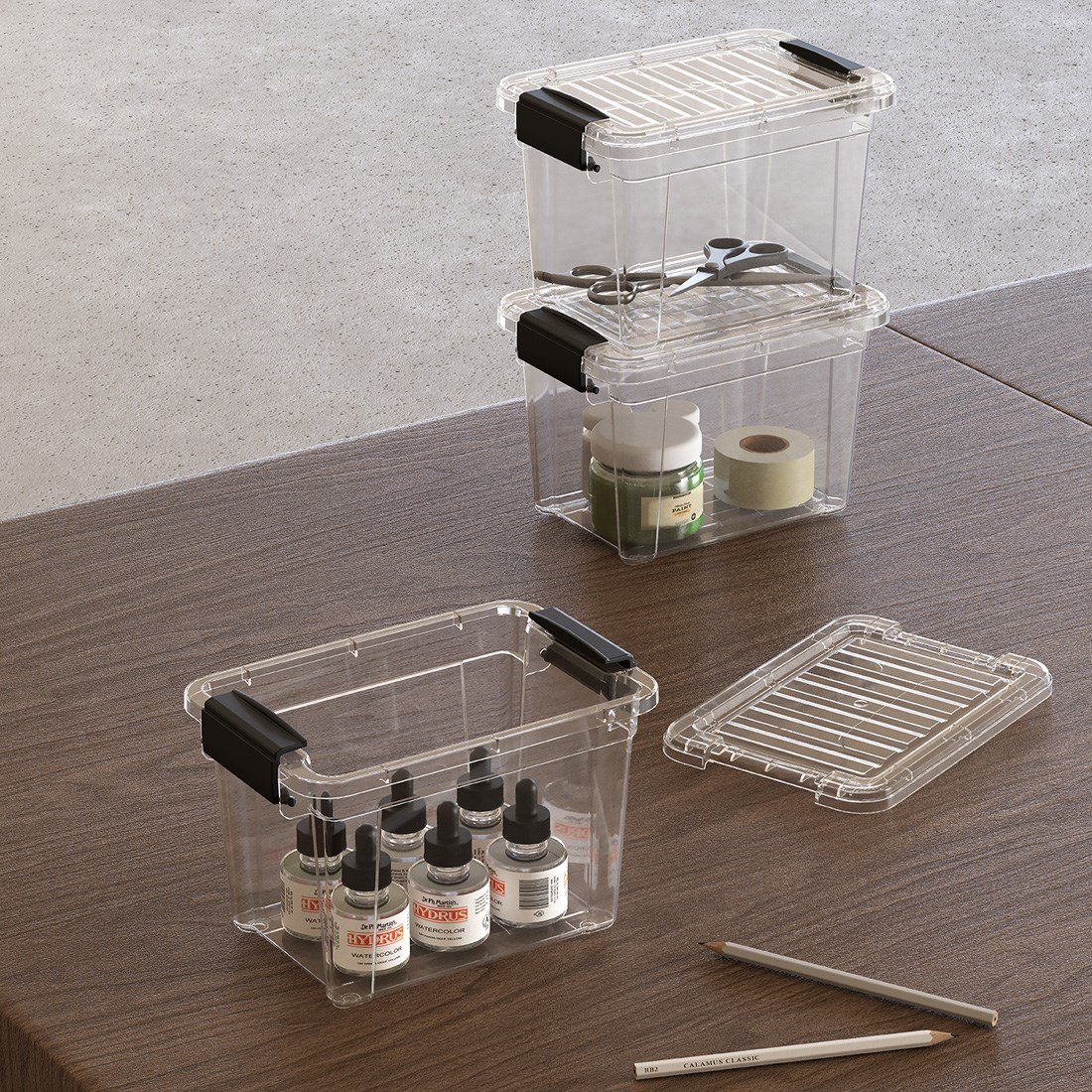 Lock&Keep Box 1,35 L X 3 Set