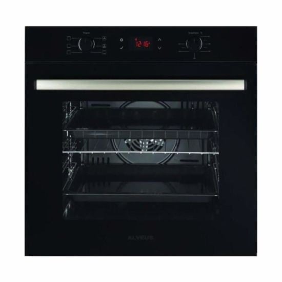 ALVEUS MFA 627M Glass BL Black Dijital 8 Prg Turbo Fırın