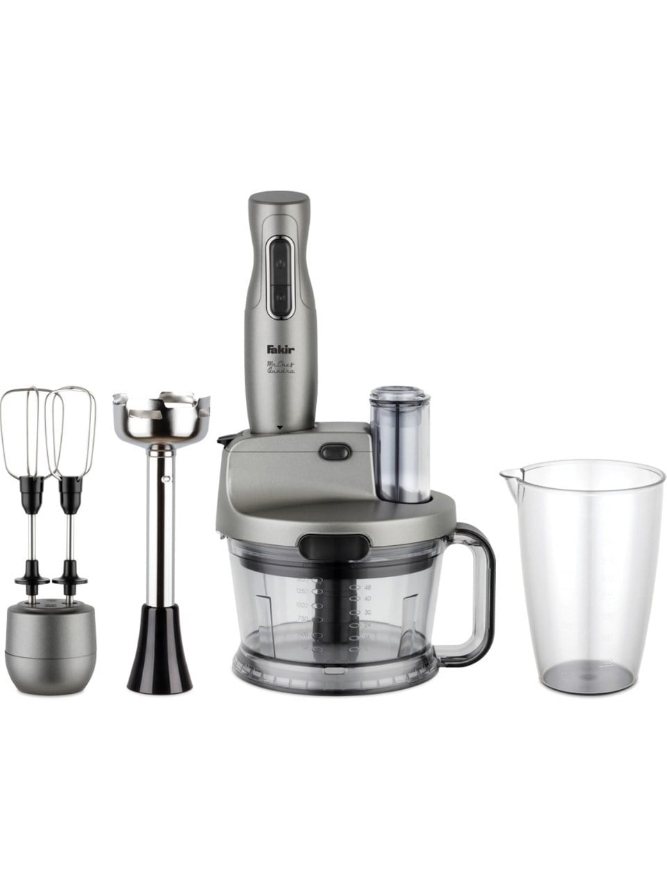 FAKIR Mr.Chef Quadro Blender Seti Silver Stone