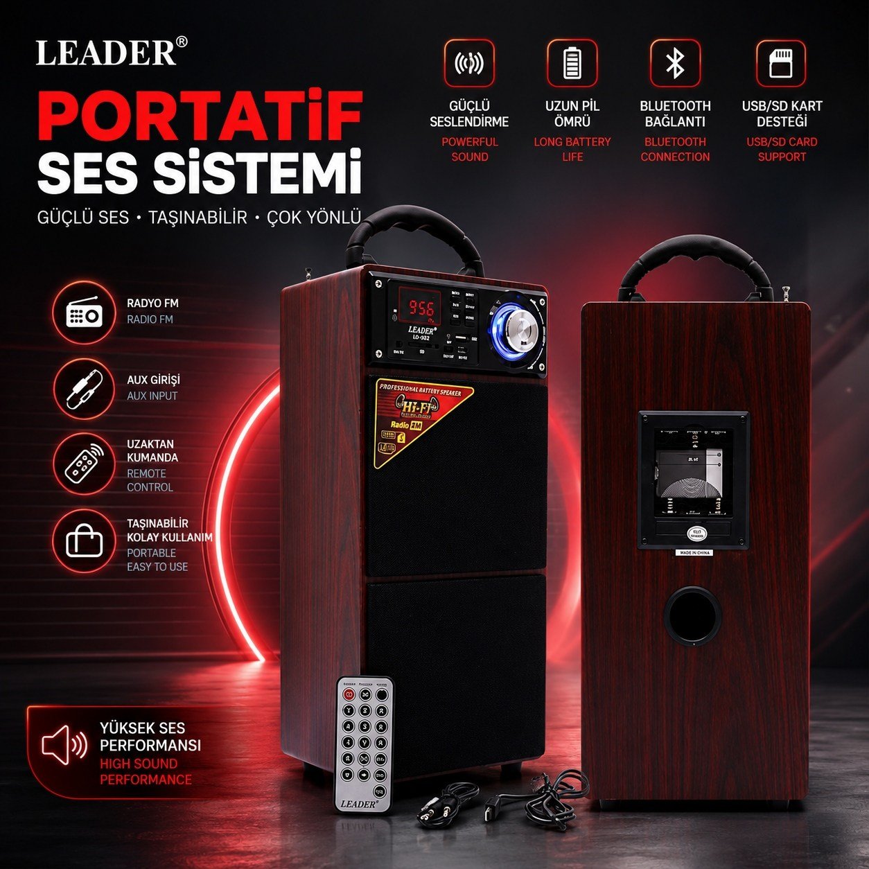 LEADER AP-627 Müzik Kutusu