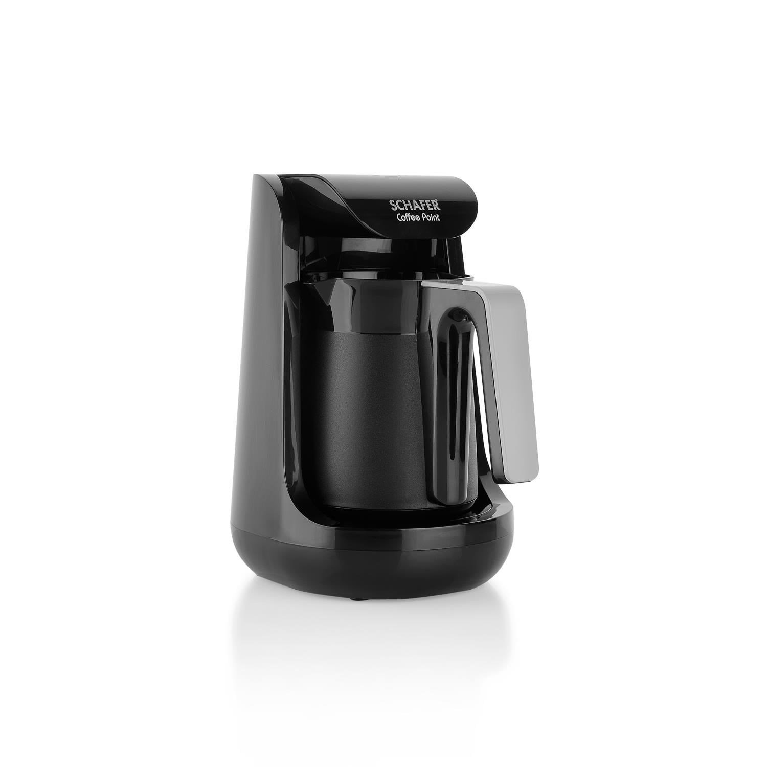 SCHAFER Coffee Point Türk Kahve Makinesi-Siyah/Gri (SIY02)