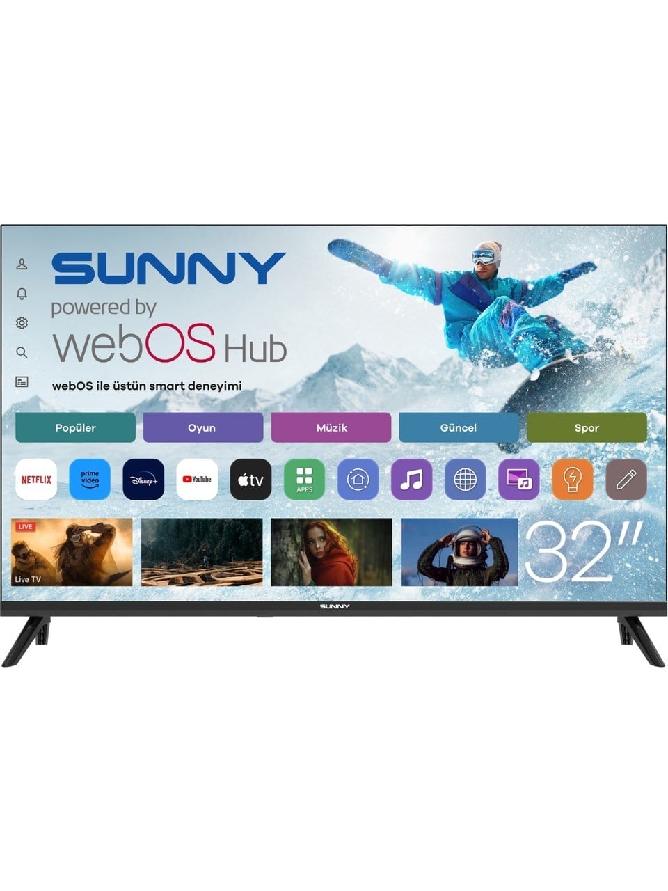 SUNNY SN32HMLN-W20S 32