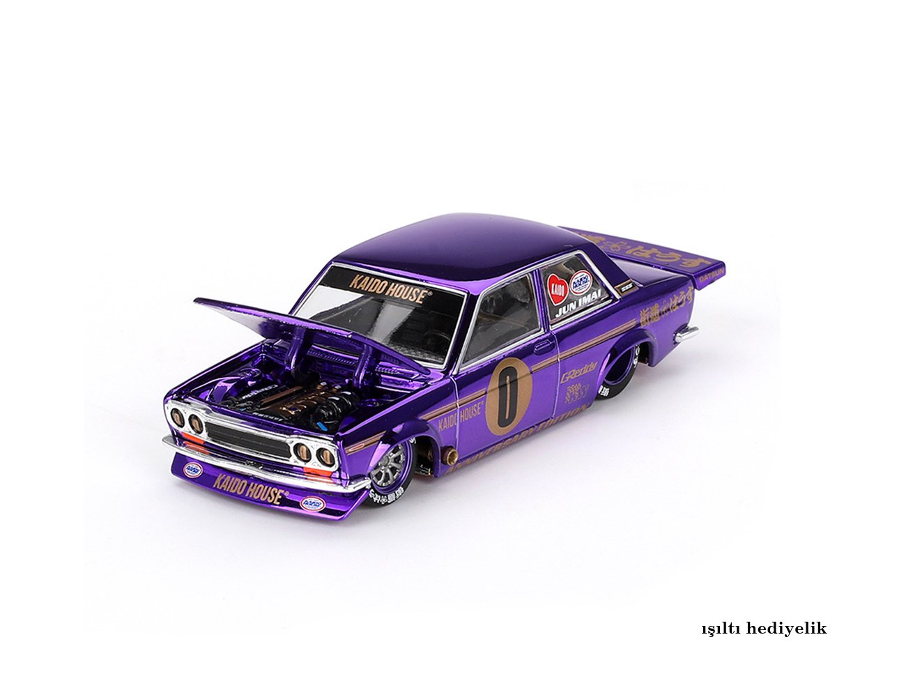  Datsun 510 Pro Street Anniversary Edition Döküm Model Araba