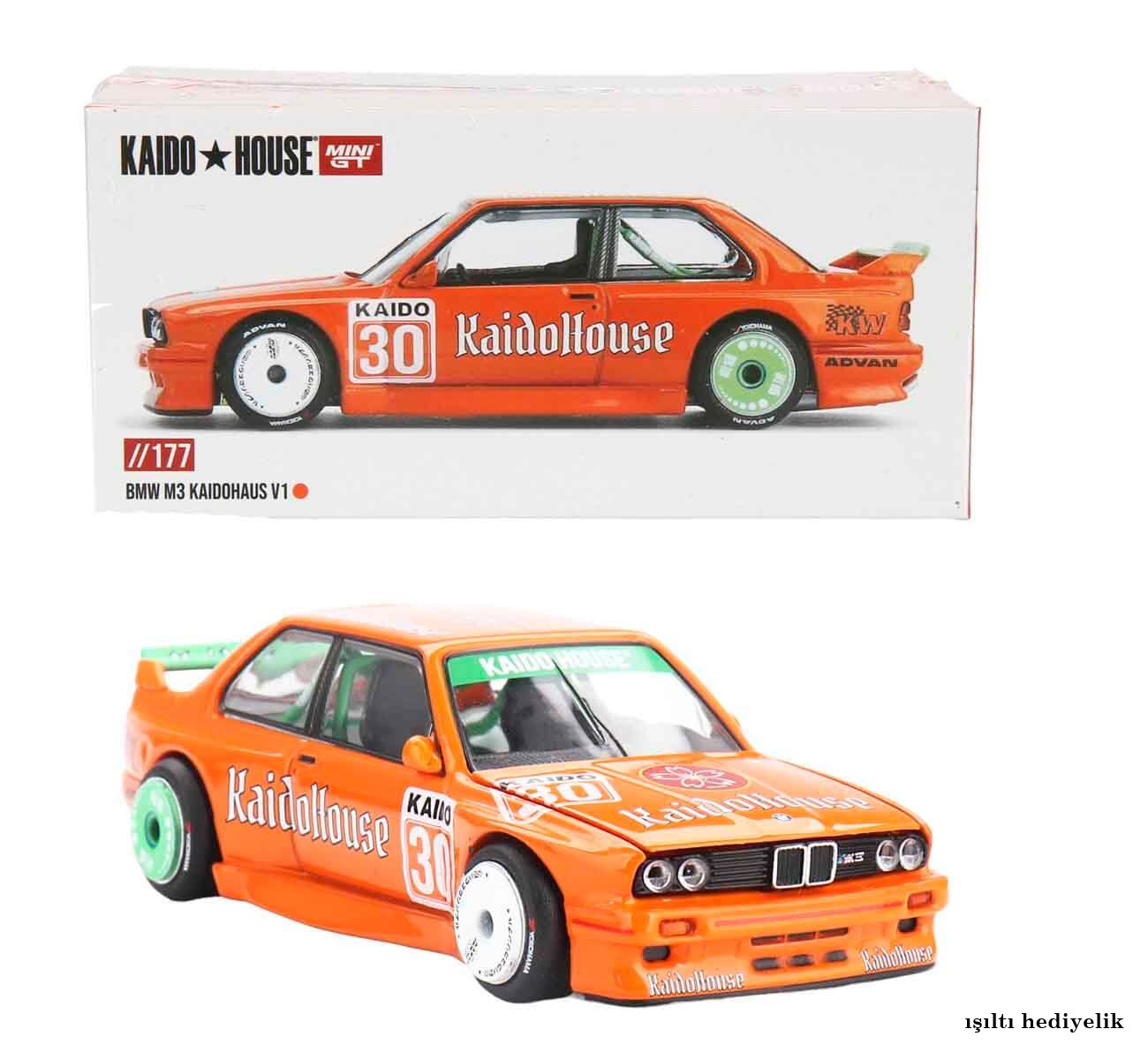  Mini GT BMW M3 KaidoHause V1 Diecast Model Araba