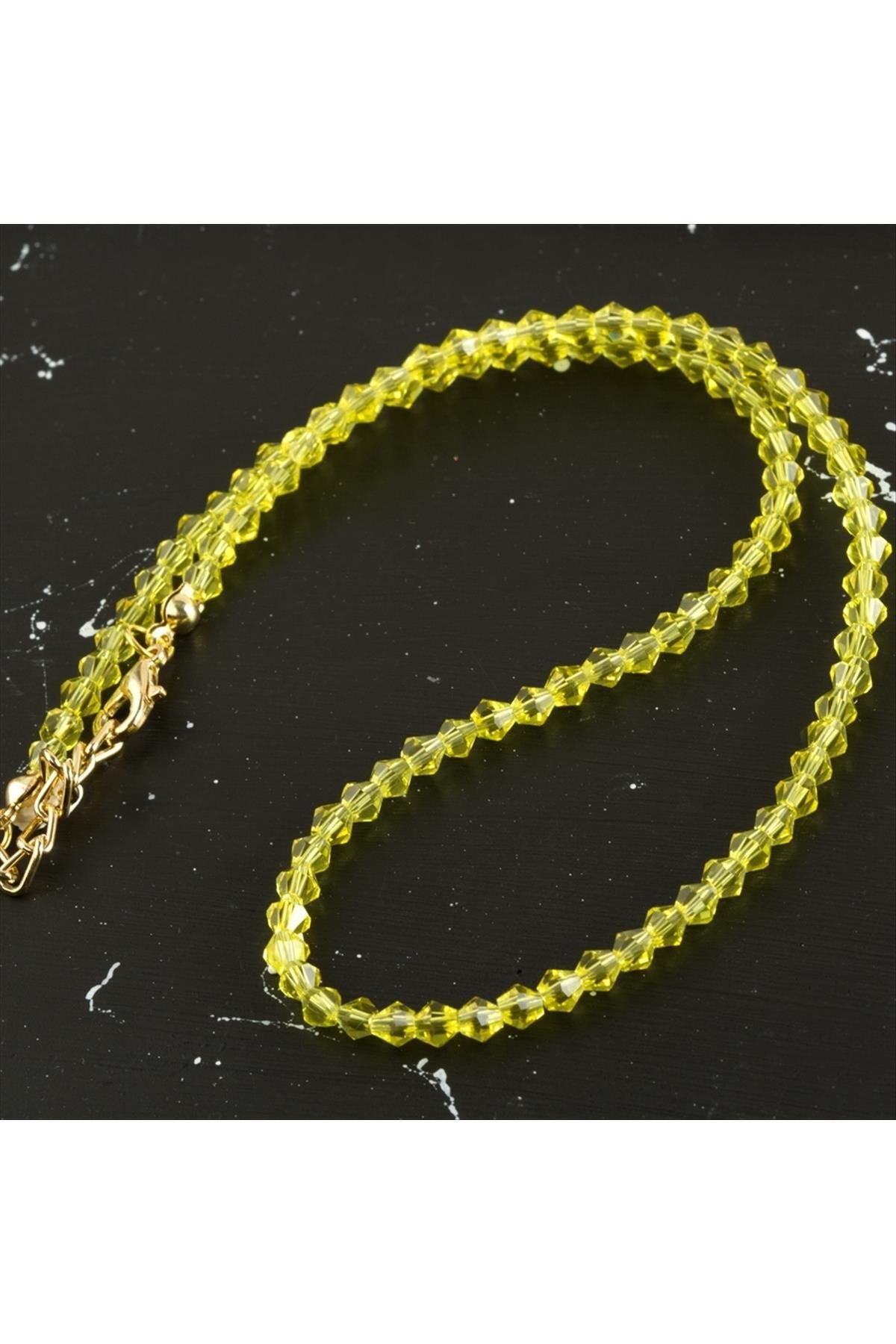 4 mm Kristal Kolye