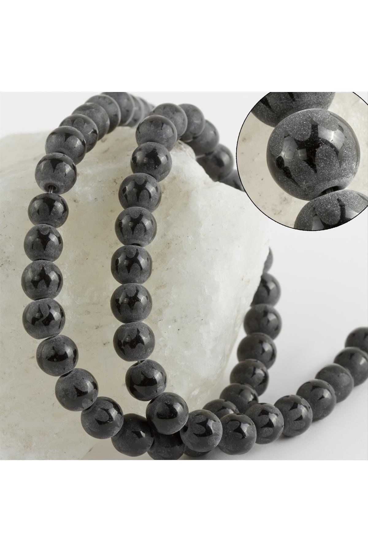 8 mm Zikzak Orjinal Onix Taşı