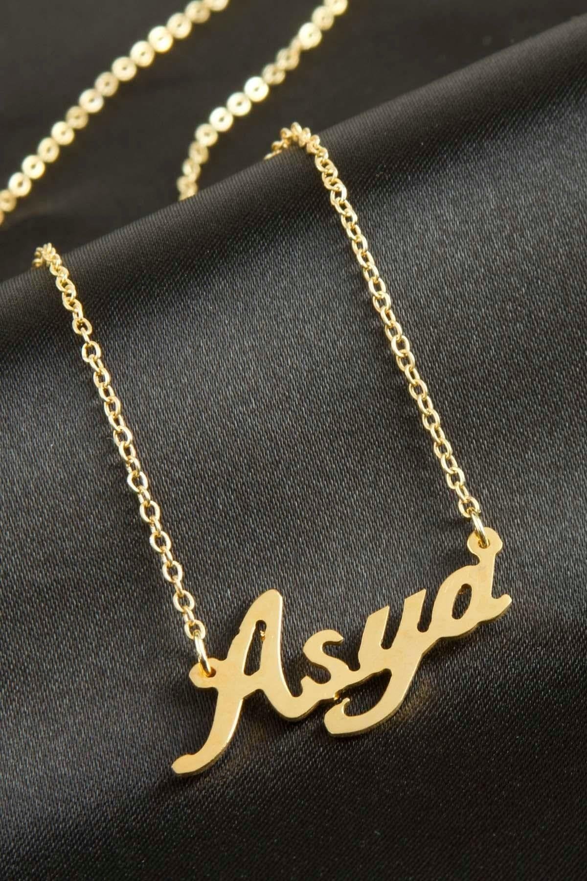 Asya isimli kolye (Kişiye Özel)