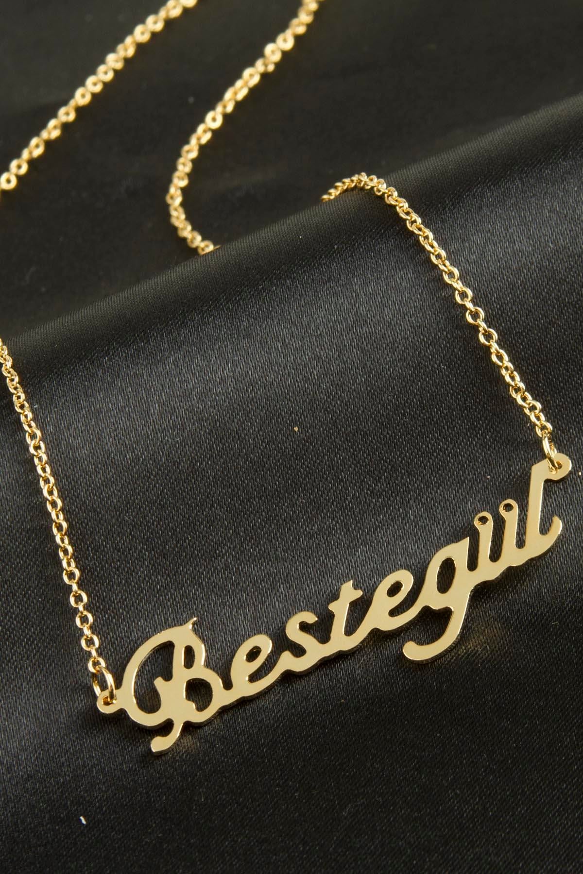 Bestegül isimli kolye (Kişiye Özel)