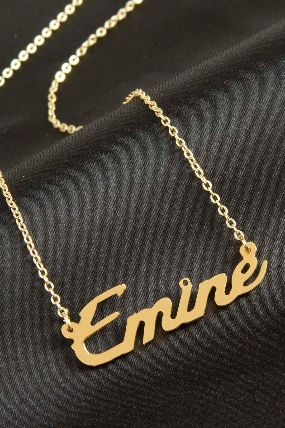 Emine isimli kolye (Kişiye Özel)