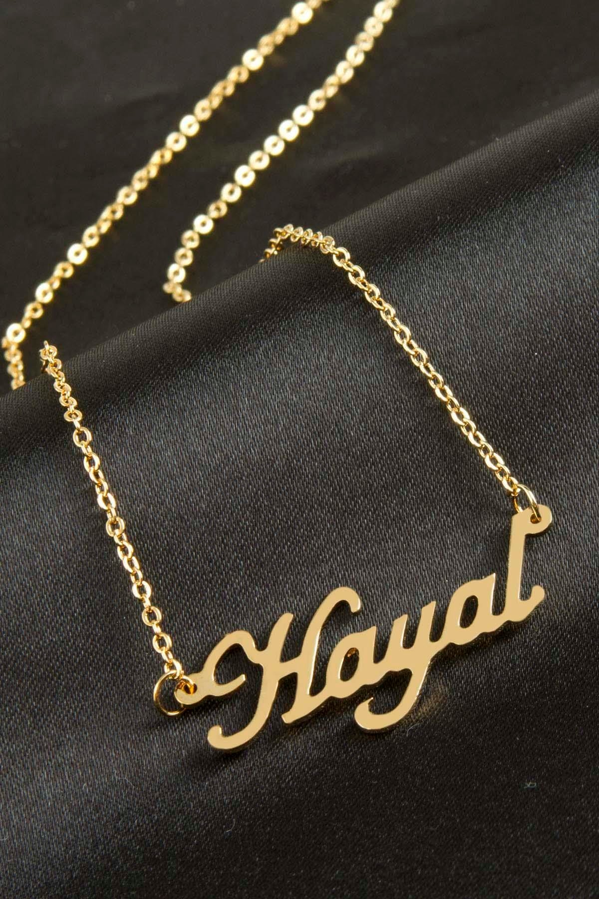 Hayal isimli kolye (Kişiye Özel)