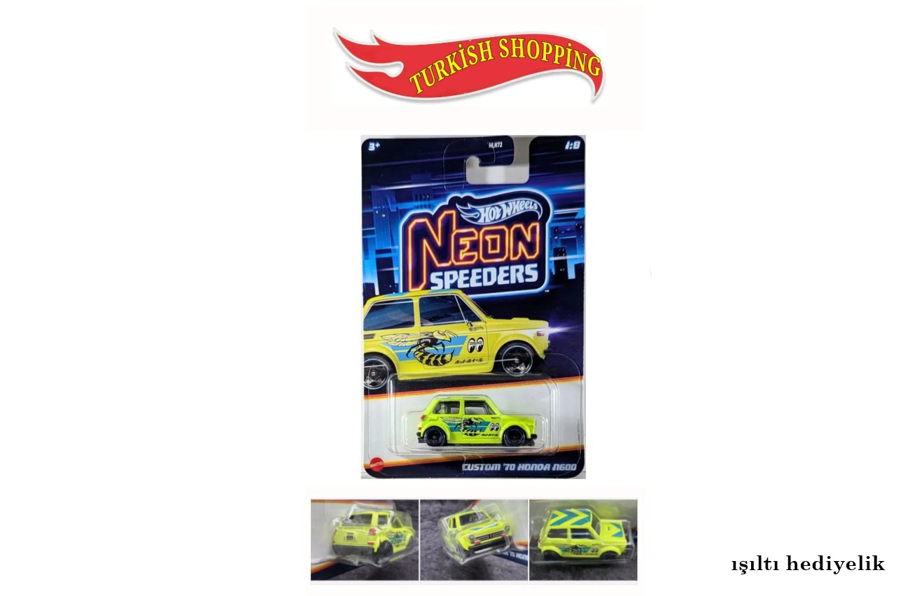 Hot Wheels Neon Speeders Custom '70 Honda N600