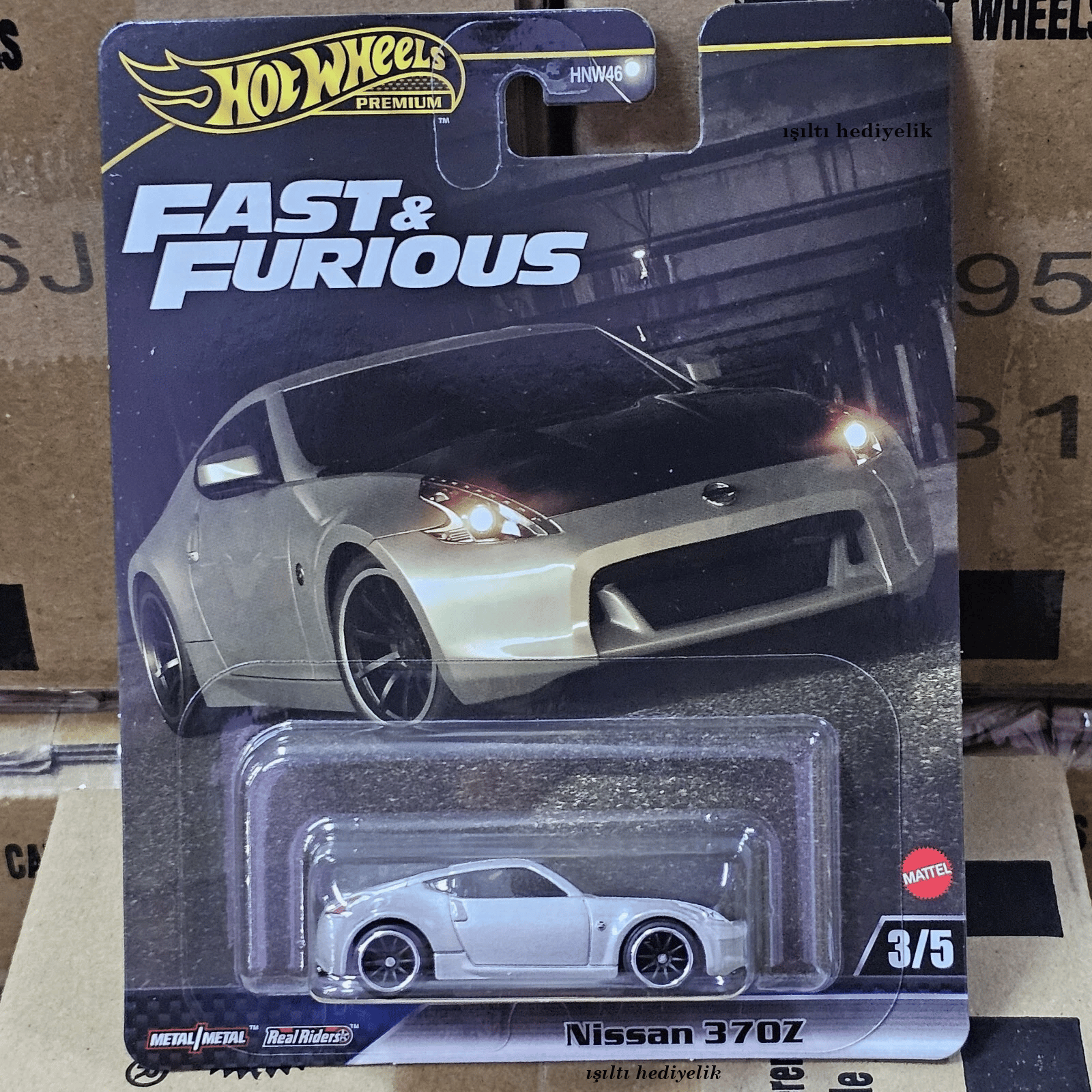HOT WHEELS PREMIUM HIZLI VE ÖFKELİ NISSAN 370Z