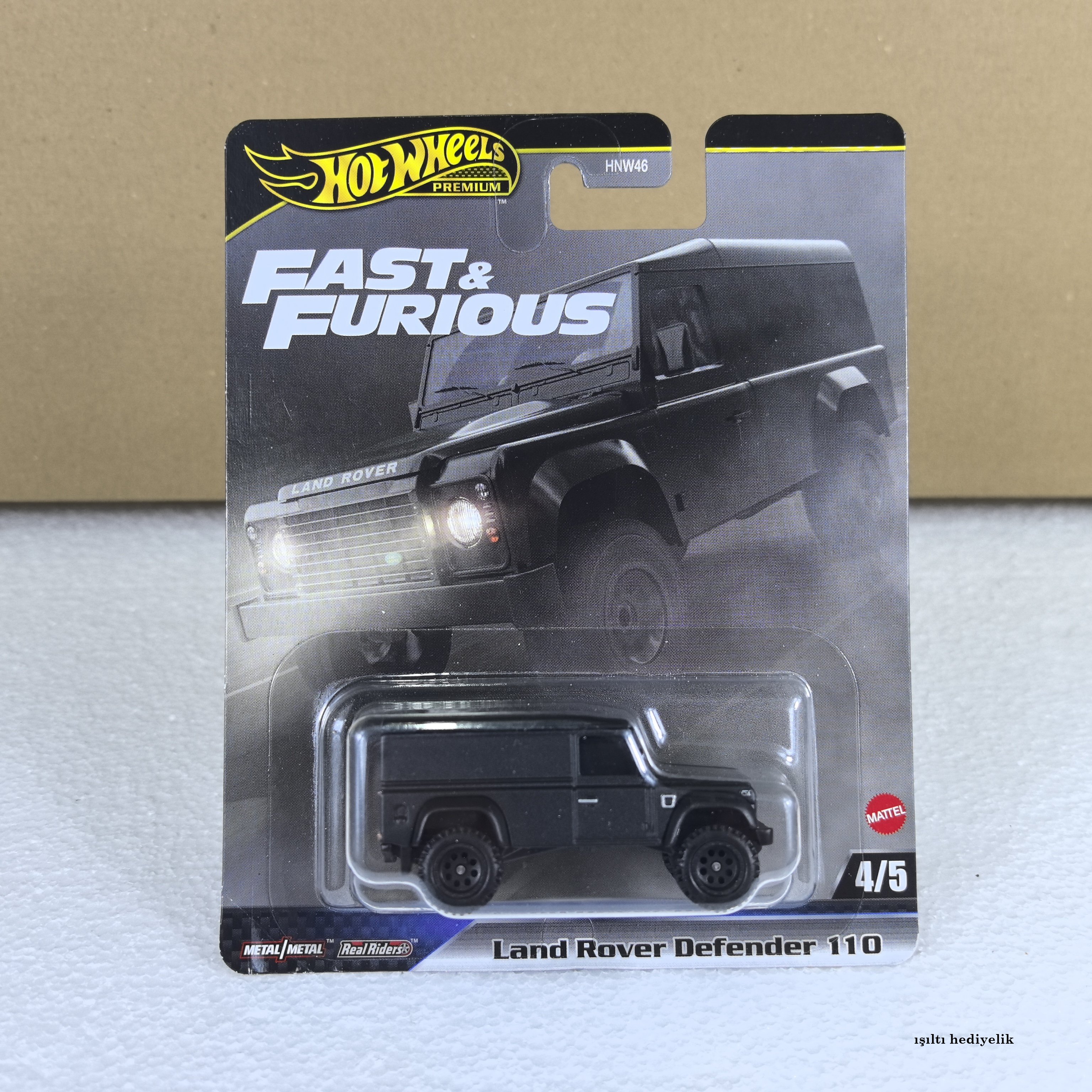 Hot Wheels Premium Uzun Kart Fast & Furious Land Rover Defender 110