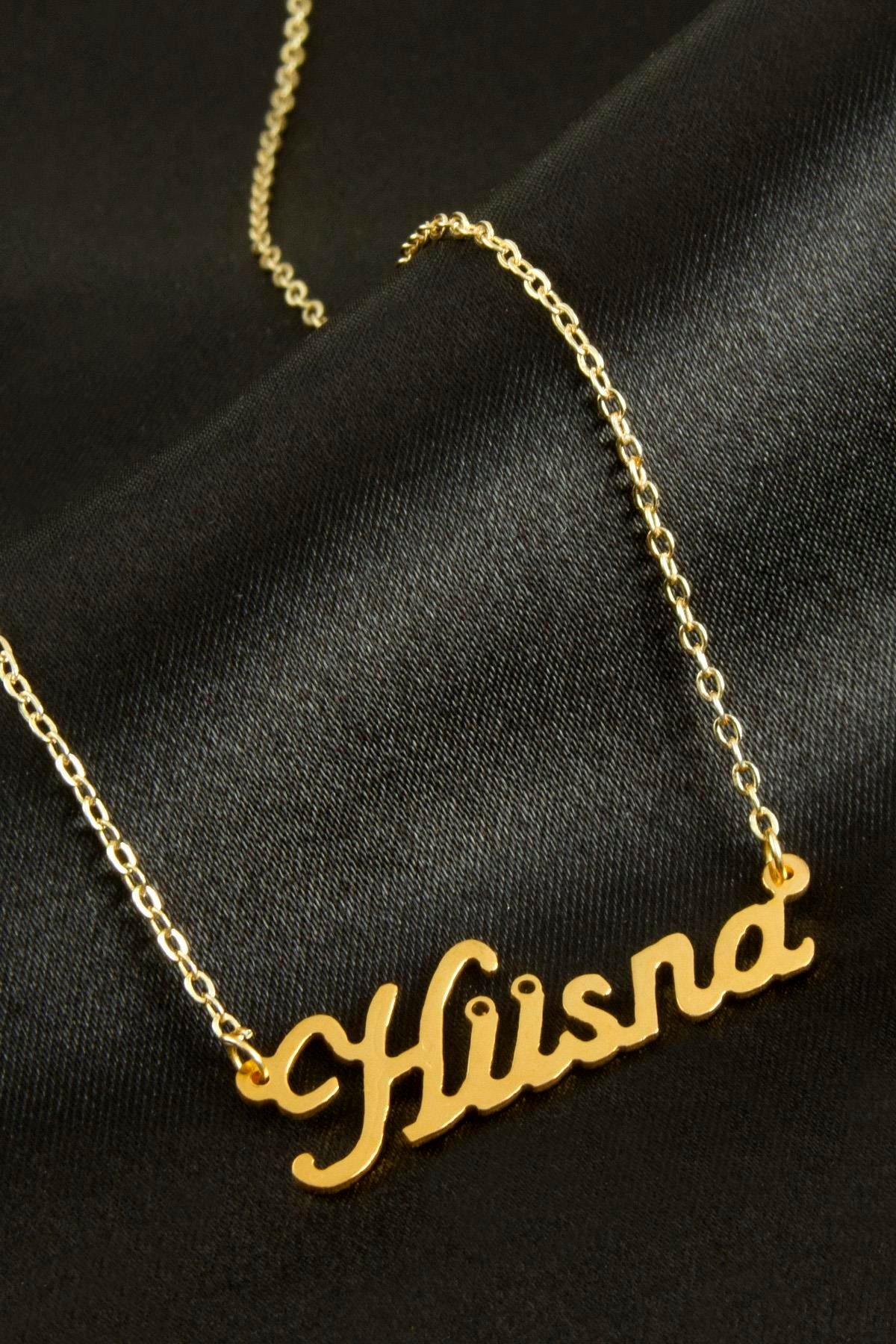 Hüsna İsimli Kolye (Kişiye Özel)