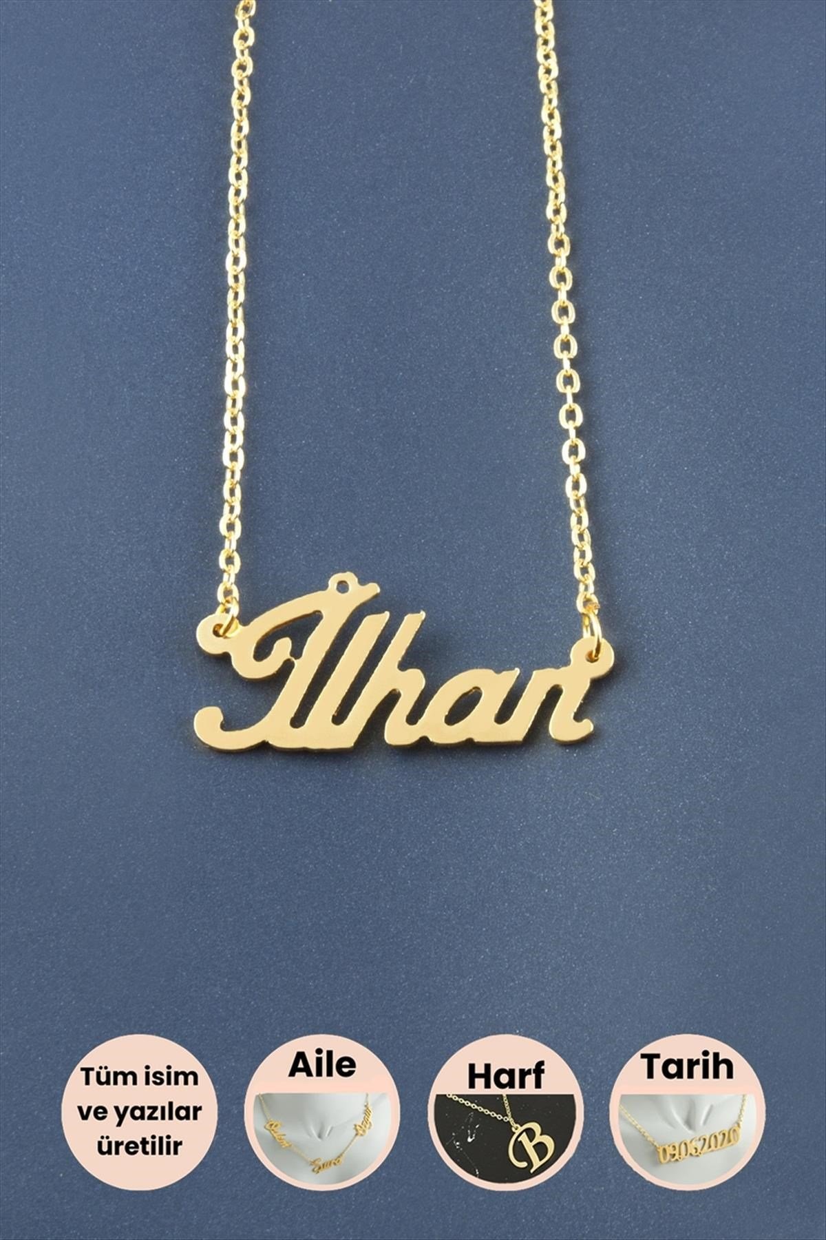 İlhan İsimli Kolye