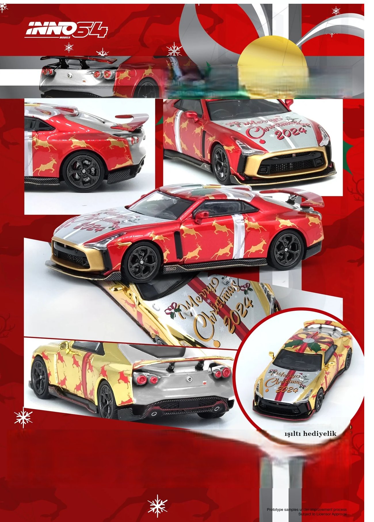 Inno64 Nissan GT-R50 – X'MAS Special Edition 2024