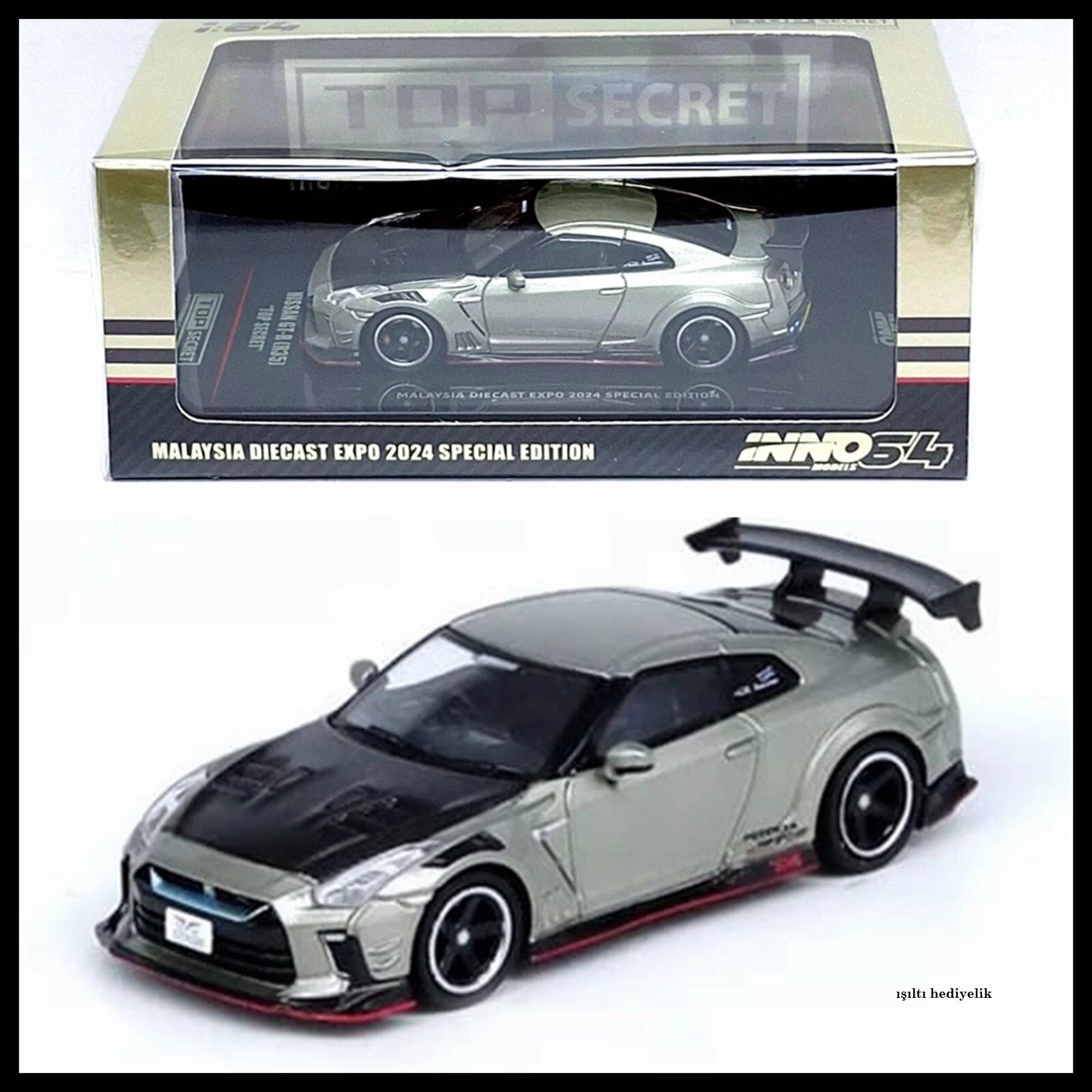 Inno64 Nissan Skyline GT-R R35 Top Secret. Malaysia Diecast Expo 2024