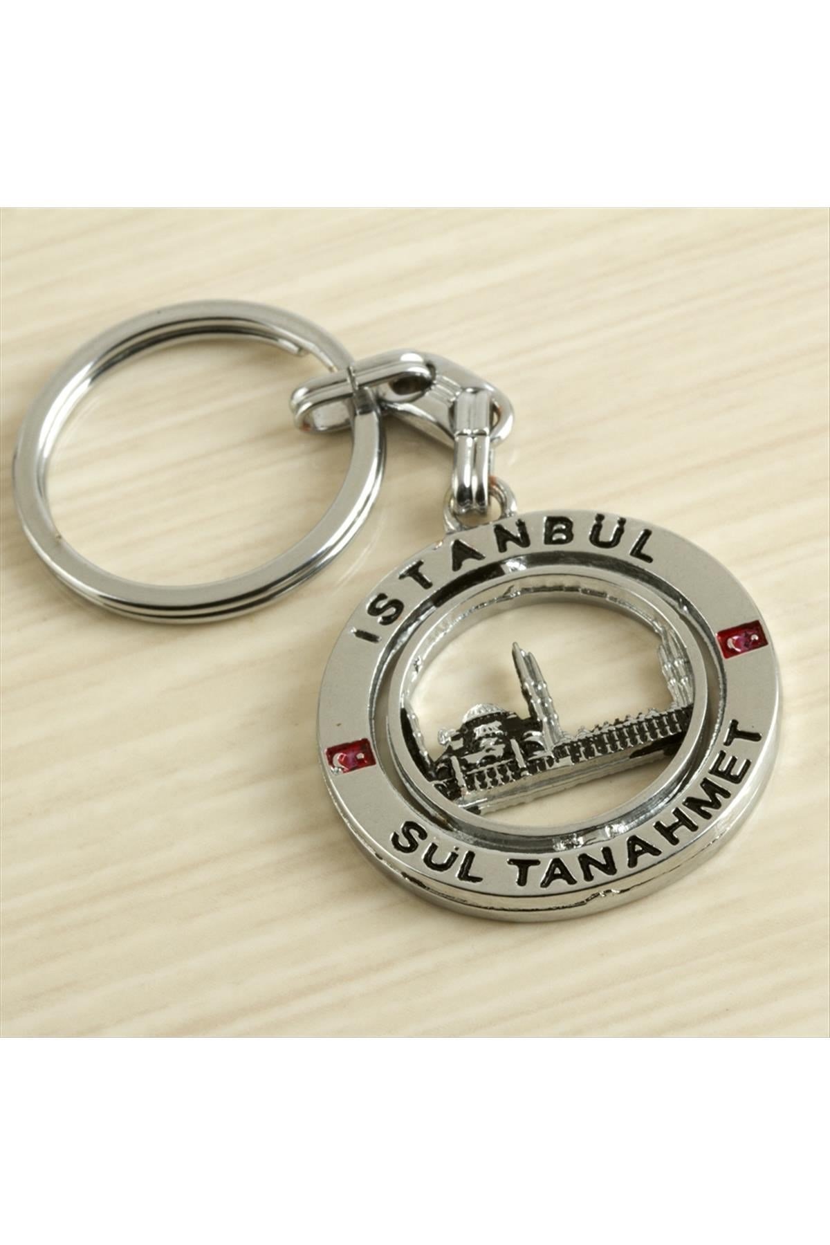 İstanbul Yazılı Metal Anahtarlık