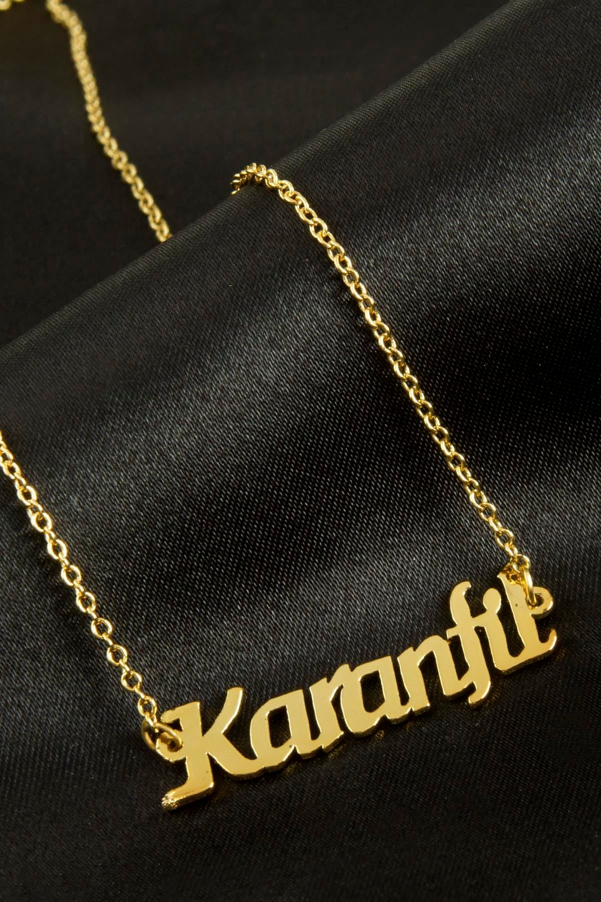 Karanfil isimli kolye (Kişiye Özel)