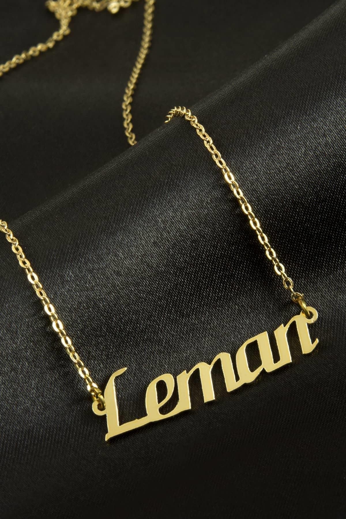 Leman isimli kolye (Kişiye Özel)