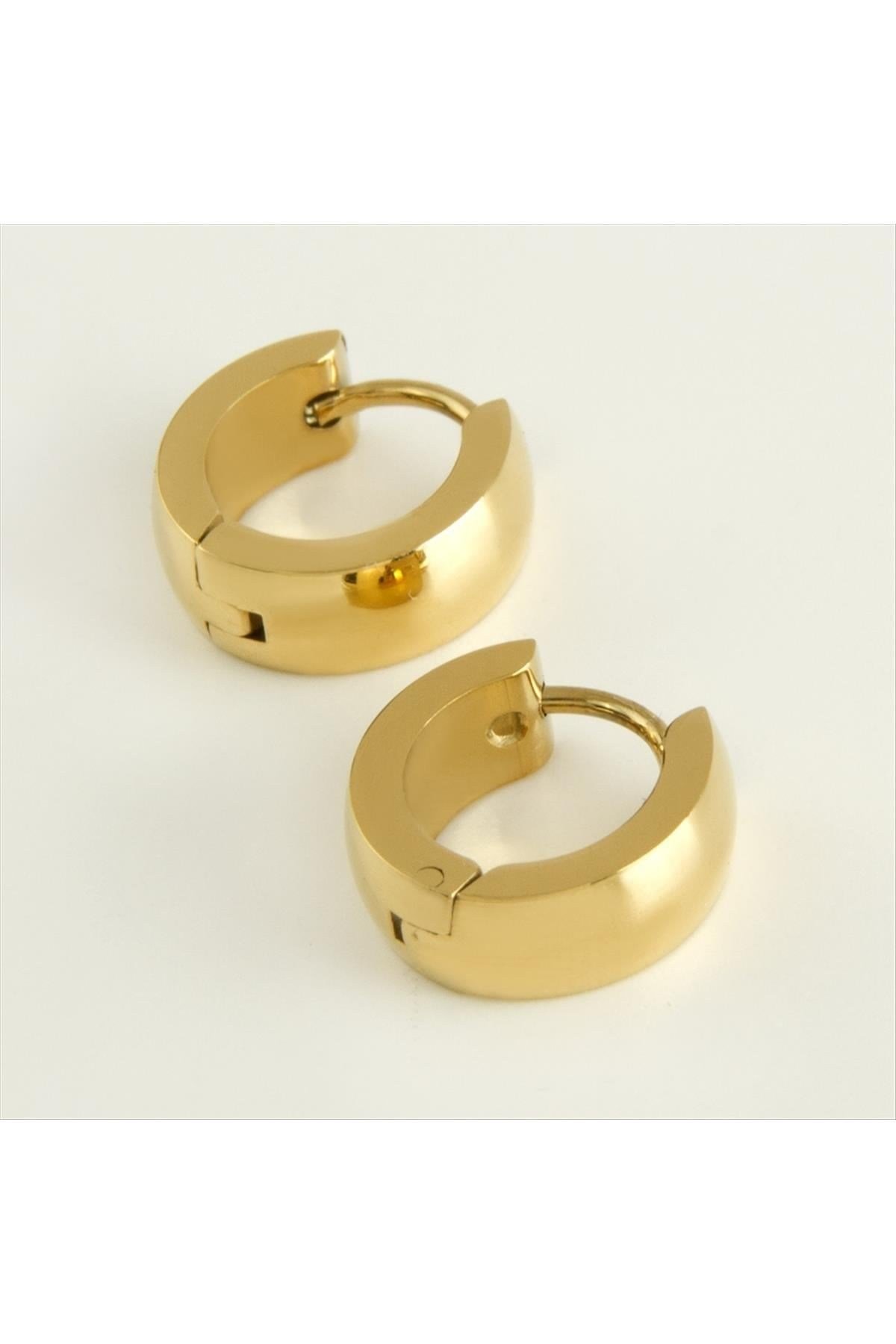 Lüks Çelik Küpe 1 cm