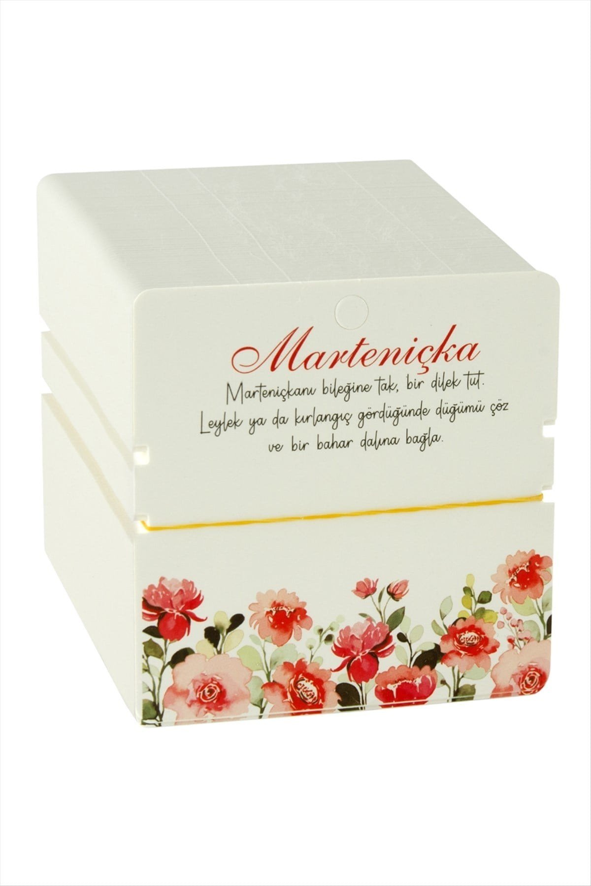 Marteniçka Bileklik Kartı