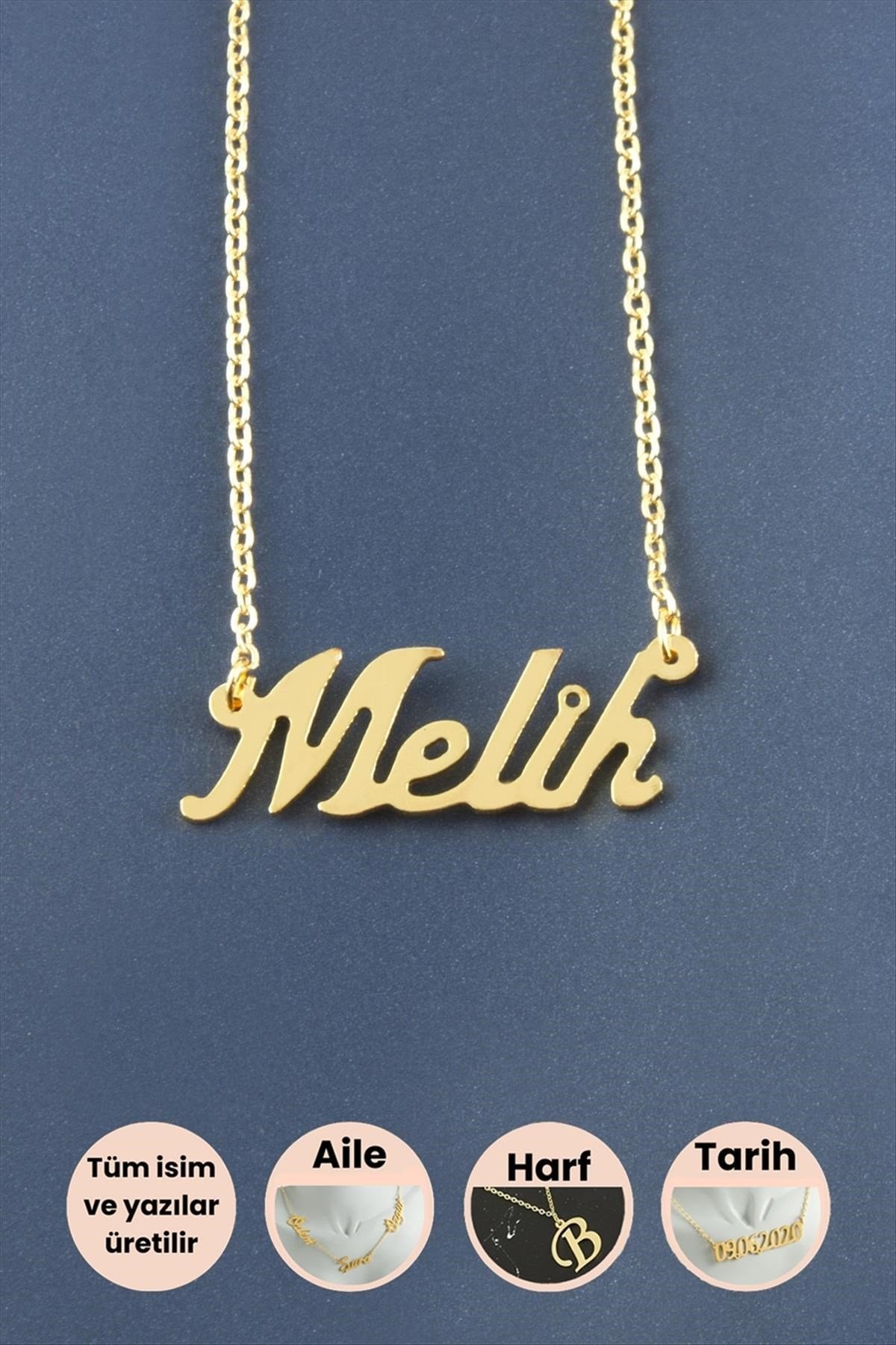 Melih İsimli Kolye