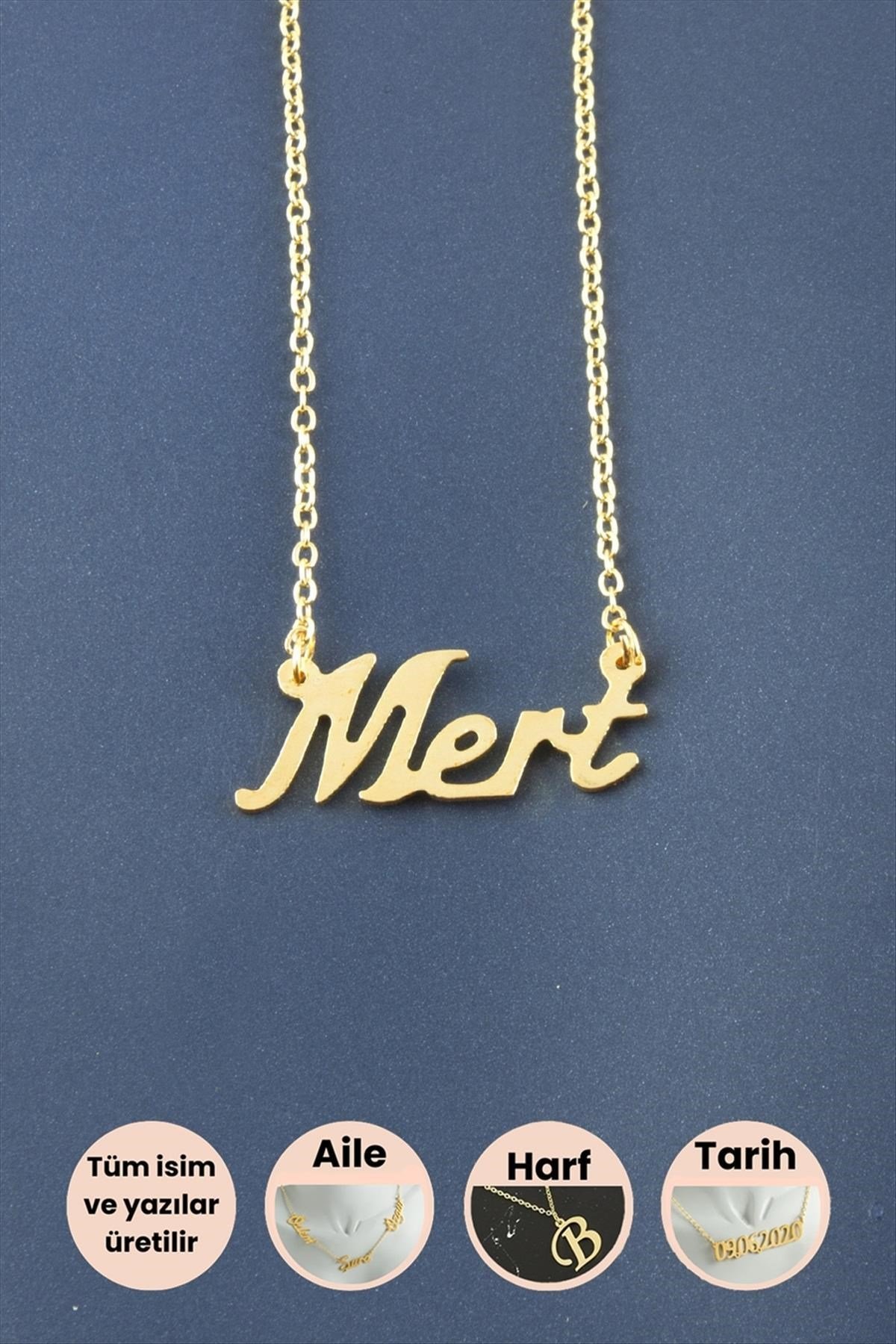 Mert İsimli Kolye