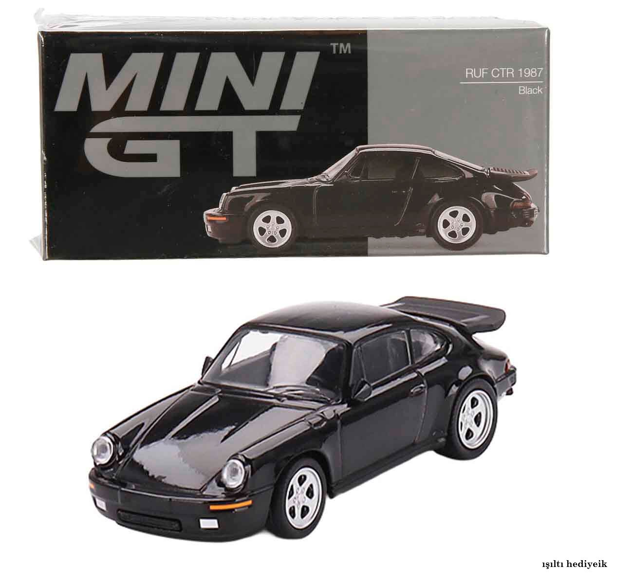 Mini GT RUF CTR 1987 Black Diecast Model Araba