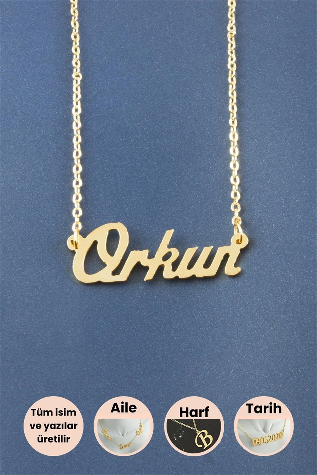 Orkun İsimli Kolye