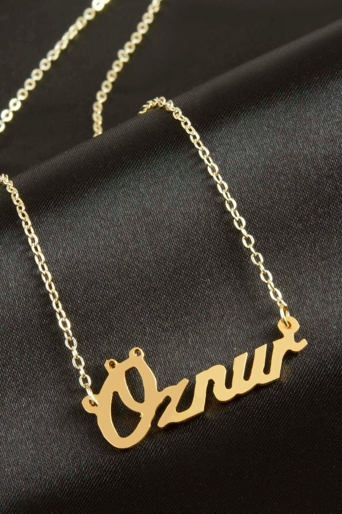 Öznur isimli kolye (Kişiye Özel)