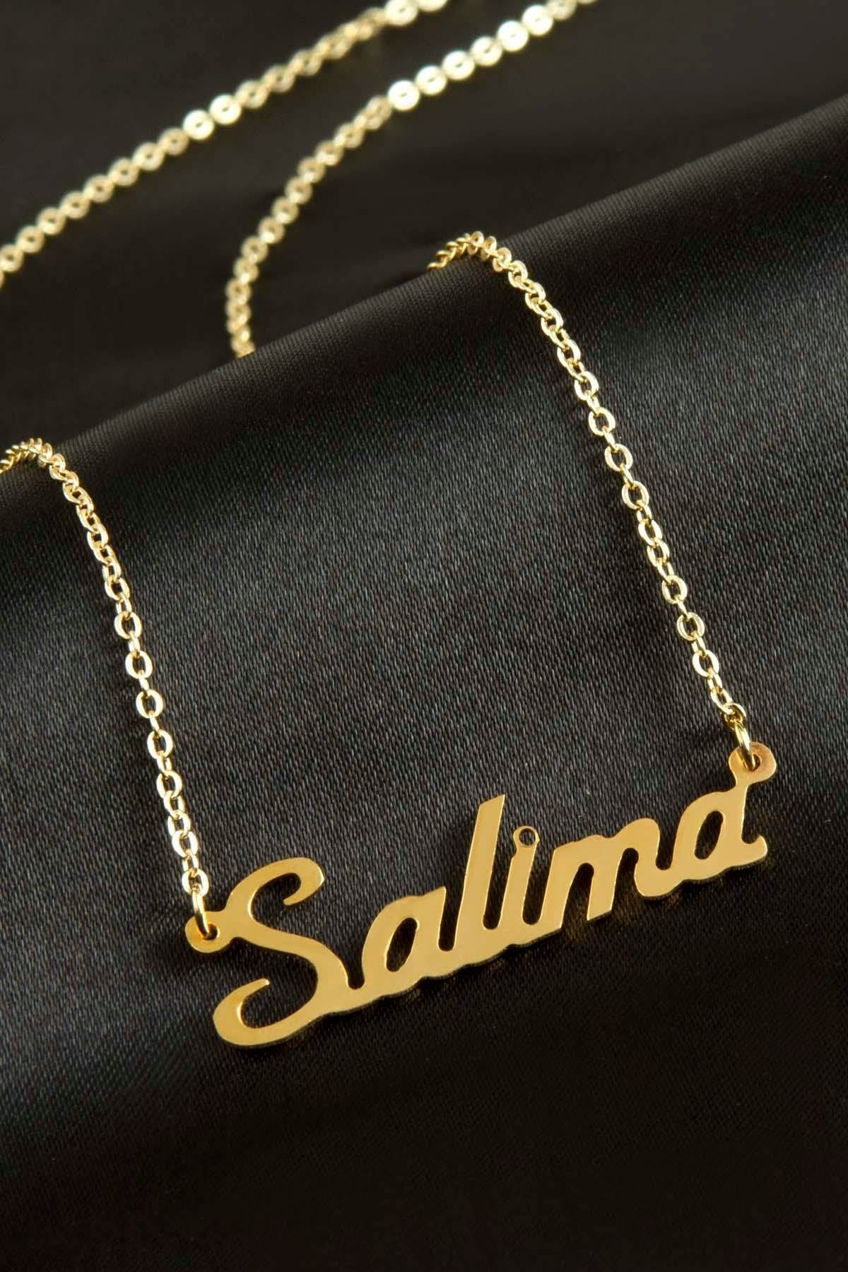 Salima İsimli Kolye (Kişiye Özel)