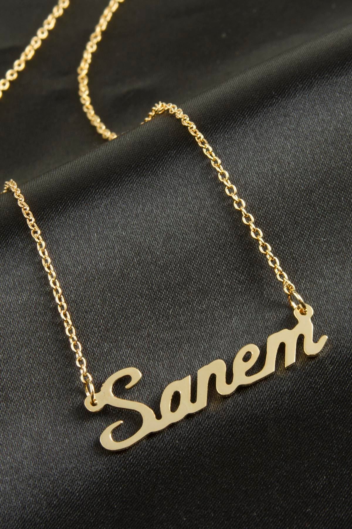 Sanem isimli kolye (Kişiye Özel)