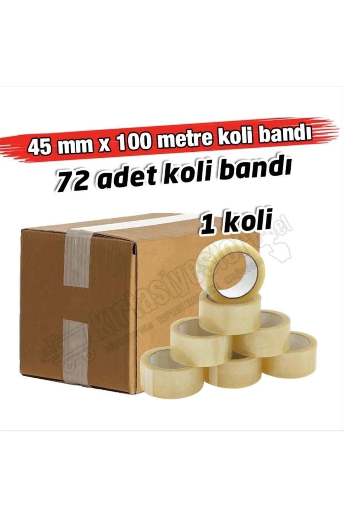 Şeffaf Koli Bandı 45x100