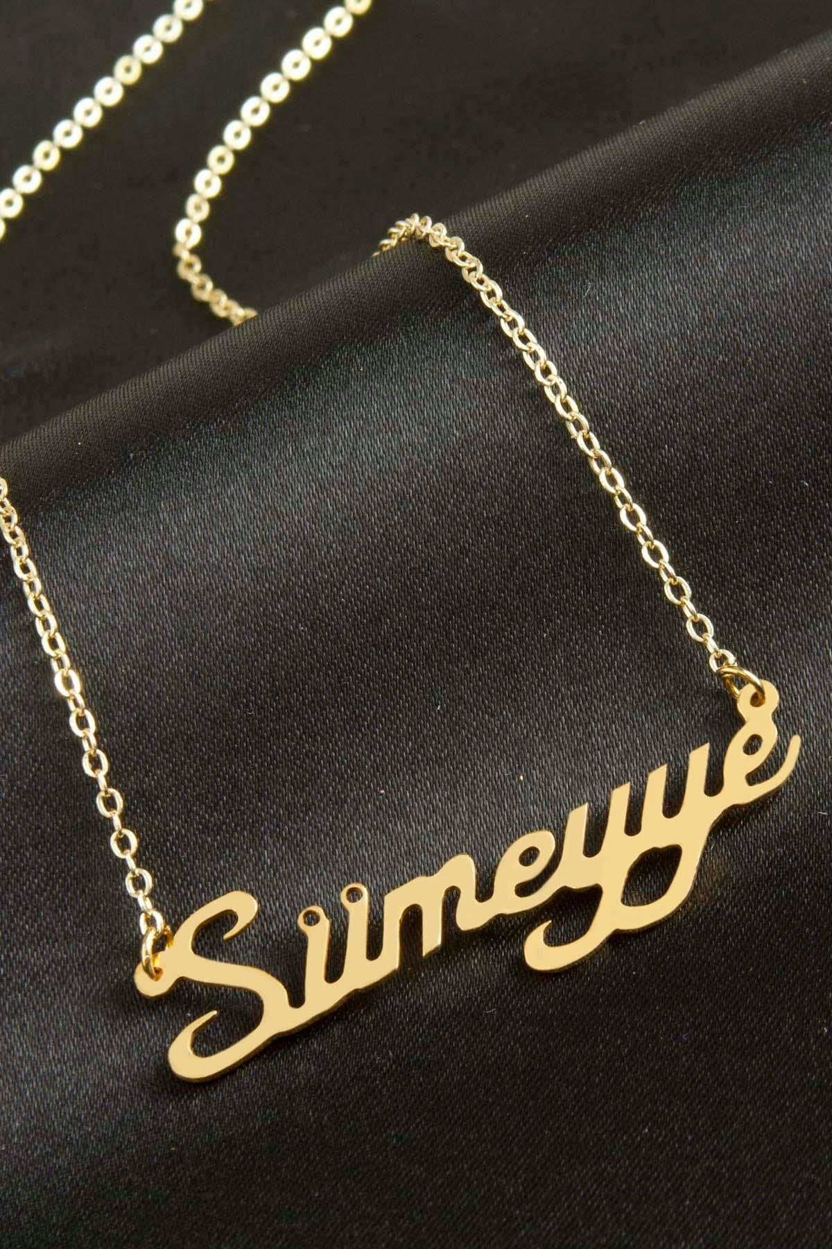 Sümeyye isimli kolye (Kişiye Özel)