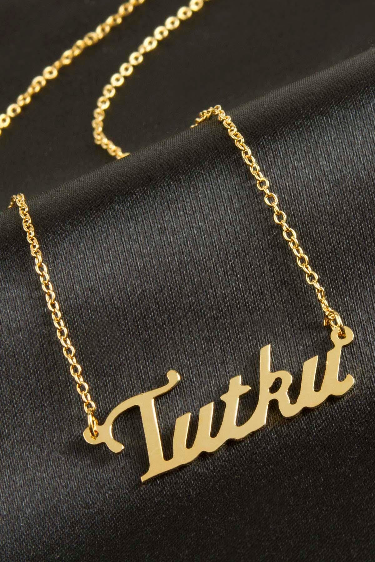 Tutku isimli kolye (Kişiye Özel)