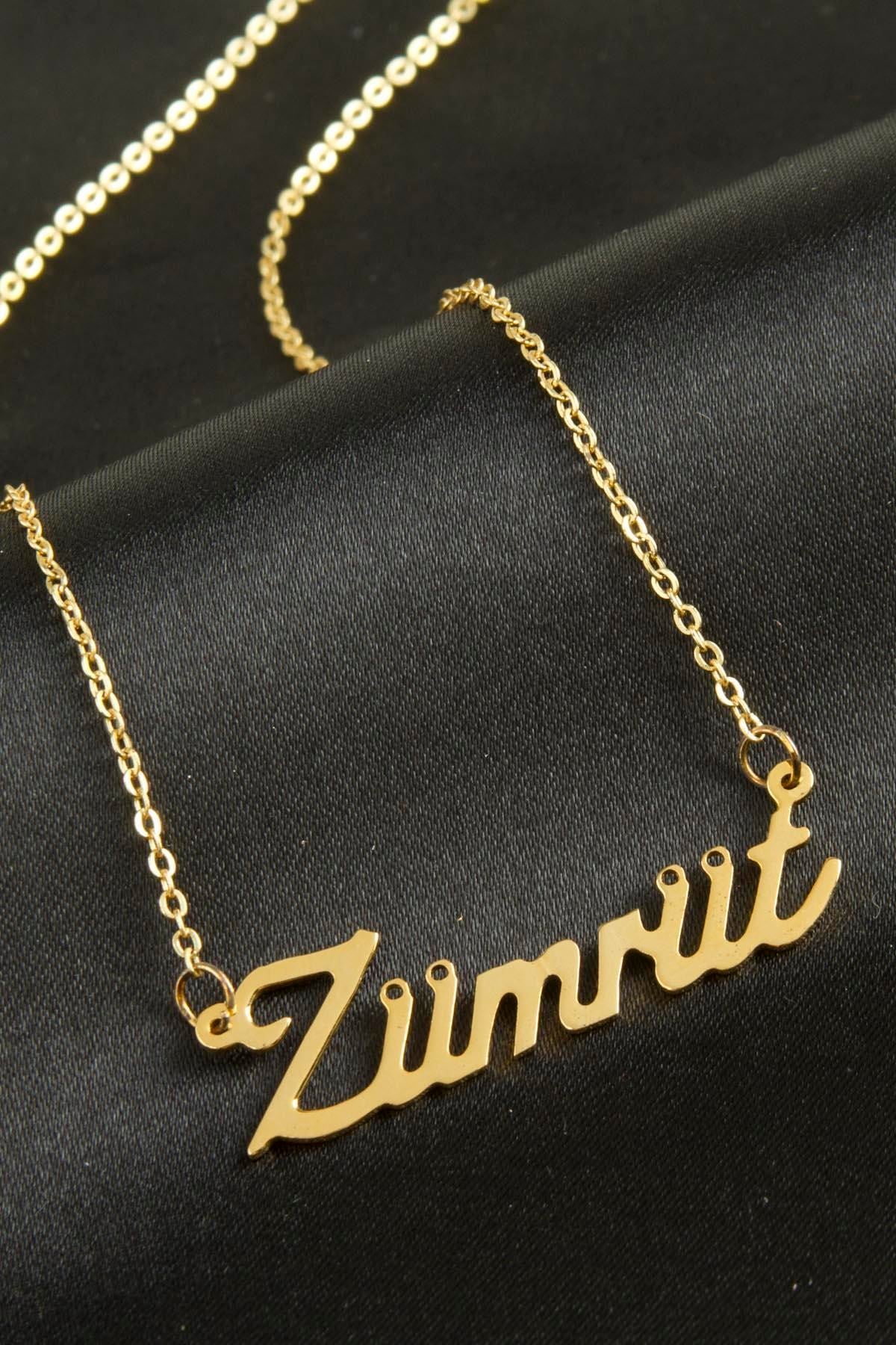 Zümrüt isimli kolye (Kişiye Özel)